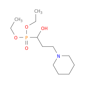 Phosphonic acid, [1-hydroxy-3-(1-piperidinyl)propyl]-, diethyl ester