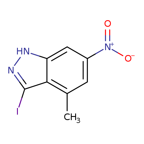 3-Iodo-6-nitro-4-methyl (1H)Indazole