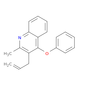 Quinoline, 2-methyl-4-phenoxy-3-(2-propenyl)-