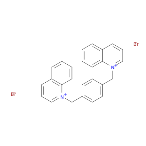 Quinolinium, 1,1'-[1,4-phenylenebis(methylene)]bis-, dibromide
