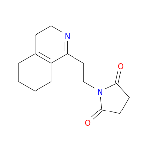 2,5-Pyrrolidinedione, 1-[2-(3,4,5,6,7,8-hexahydro-1-isoquinolinyl)ethyl]-