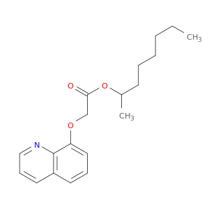 Acetic acid, (8-quinolinyloxy)-, 1-methylheptyl ester
