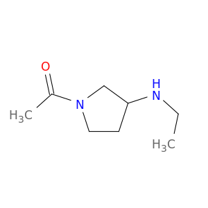 1-乙酰基-3-乙基氨吡咯烷
