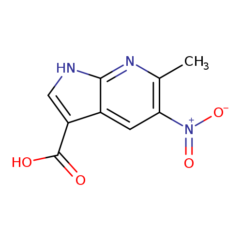 6-Methyl-5-nitro-1H-pyrrolo[2,3-b]pyridine-3-carboxylic acid