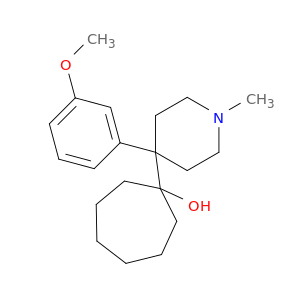 Cycloheptanol, 1-[4-(3-methoxyphenyl)-1-methyl-4-piperidinyl]-