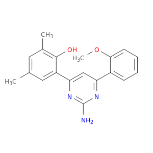 Phenol, 2-[2-amino-6-(2-methoxyphenyl)-4-pyrimidinyl]-4,6-dimethyl-