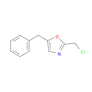 Oxazole, 2-(chloromethyl)-5-(phenylmethyl)-