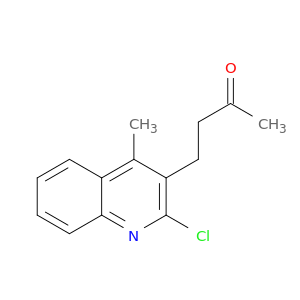 2-Butanone, 4-(2-chloro-4-methyl-3-quinolinyl)-