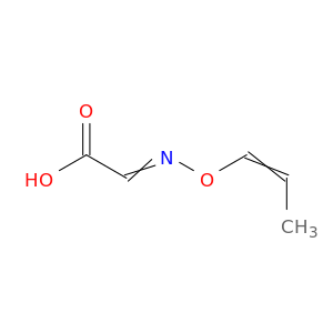 Acetic acid, [(1-propenyloxy)imino]-