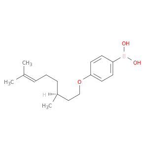 Boronic acid, [4-[[(3S)-3,7-dimethyl-6-octenyl]oxy]phenyl]-