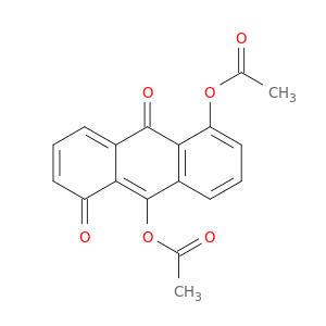 1,10-Anthracenedione, 5,9-bis(acetyloxy)-