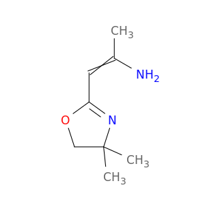 1-Propen-2-amine, 1-(4,5-dihydro-4,4-dimethyl-2-oxazolyl)-