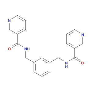 3-Pyridinecarboxamide, N,N'-[1,3-phenylenebis(methylene)]bis-