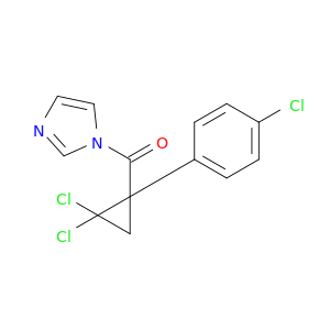 1H-Imidazole, 1-[[2,2-dichloro-1-(4-chlorophenyl)cyclopropyl]carbonyl]-