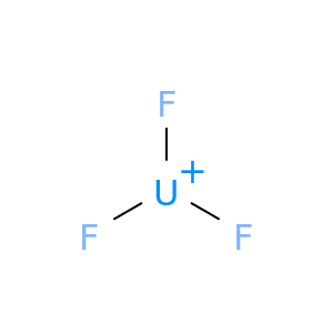 Uranium(1+), trifluoro-
