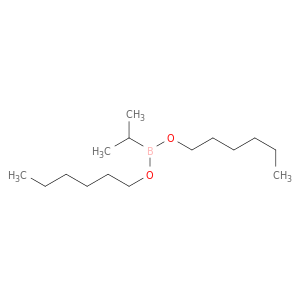 Boronic acid, (1-methylethyl)-, dihexyl ester