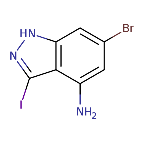 4-Amino-6-bromo-3-iodo (1H)Indazole