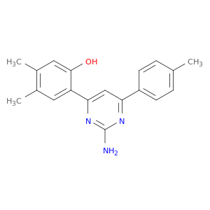 Phenol, 2-[2-amino-6-(4-methylphenyl)-4-pyrimidinyl]-4,5-dimethyl-