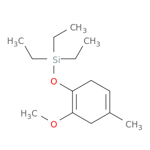 Silane, triethyl[(2-methoxy-4-methyl-1,4-cyclohexadien-1-yl)oxy]-