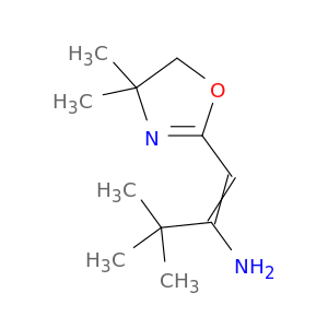 1-Buten-2-amine, 1-(4,5-dihydro-4,4-dimethyl-2-oxazolyl)-3,3-dimethyl-