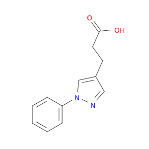 3-(1-Phenyl-1H-pyrazol-4-yl)propanoic acid