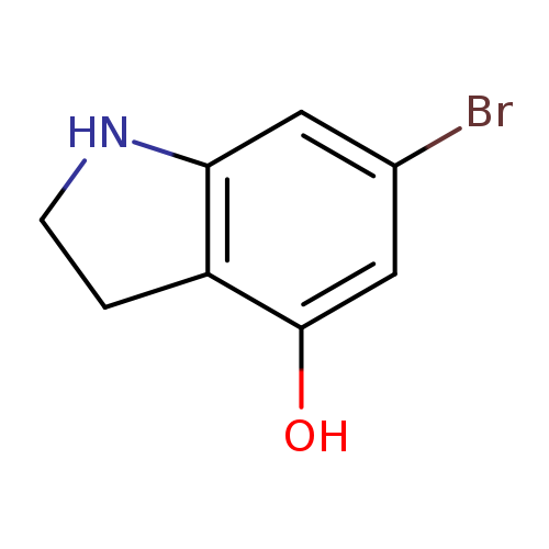 6-Bromo-2,3-Dihydro-1H-Indol-4-OL