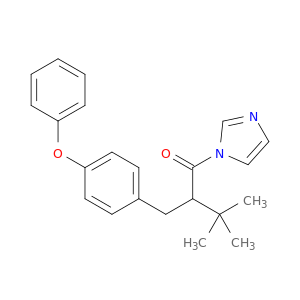 1H-Imidazole, 1-[3,3-dimethyl-1-oxo-2-[(4-phenoxyphenyl)methyl]butyl]-