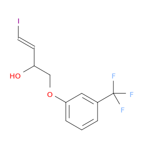 3-Buten-2-ol, 4-iodo-1-[3-(trifluoromethyl)phenoxy]-, (E)-