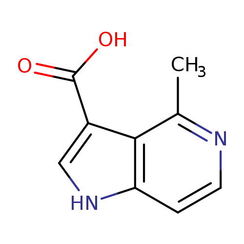 4-甲基-1H-吡咯并[3,2-C]吡啶-3-羧酸