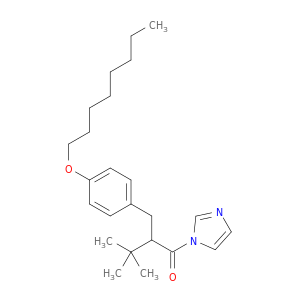 1H-Imidazole, 1-[3,3-dimethyl-2-[[4-(octyloxy)phenyl]methyl]-1-oxobutyl]-