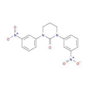 2(1H)-Pyrimidinone, tetrahydro-1,3-bis(3-nitrophenyl)-