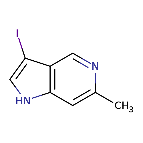 3-Iodo-6-methyl-1H-pyrrolo[3,2-c]pyridine