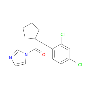 1H-Imidazole, 1-[[1-(2,4-dichlorophenyl)cyclopentyl]carbonyl]-