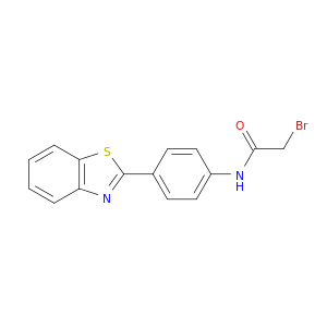 Acetamide, N-[4-(2-benzothiazolyl)phenyl]-2-bromo-
