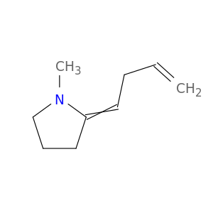Pyrrolidine, 2-(3-butenylidene)-1-methyl-