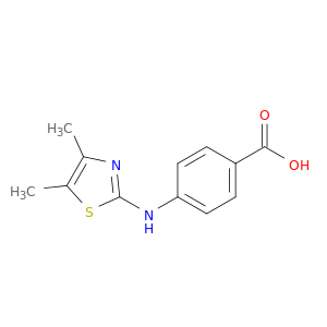 4-(4,5-Dimethylthiazol-2-ylamino)benzoic acid