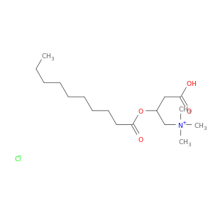 1-Propanaminium, 3-carboxy-N,N,N-trimethyl-2-[(1-oxodecyl)oxy]-, chloride (1:1)
