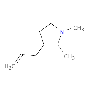 1H-Pyrrole, 2,3-dihydro-1,5-dimethyl-4-(2-propenyl)-
