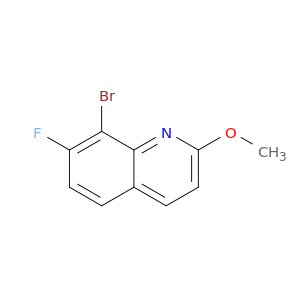8-BROMO-7-FLUORO-2-METHOXYQUINOLINE