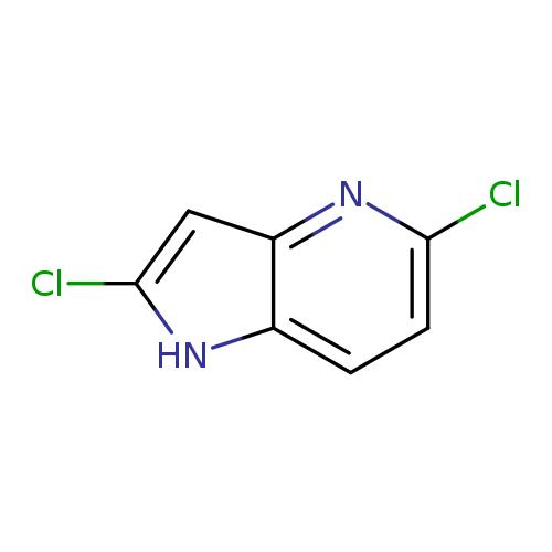 2,5-二氯-1H-吡咯并[3,2-B] 吡啶