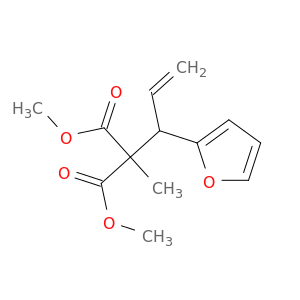 Propanedioic acid, [1-(2-furanyl)-2-propenyl]methyl-, dimethyl ester