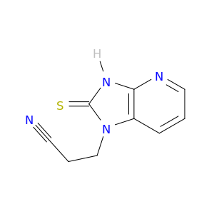 1H-Imidazo[4,5-b]pyridine-1-propanenitrile, 2,3-dihydro-2-thioxo-
