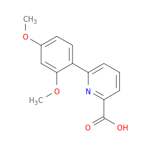 2-Pyridinecarboxylicacid, 6-(2,4-dimethoxyphenyl)-
