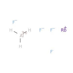 Aluminum rubidium fluoride