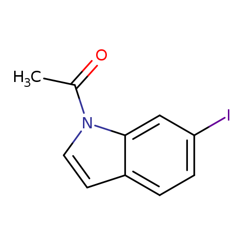 1-(6-Iodo-1H-吲哚-1-基)乙酮