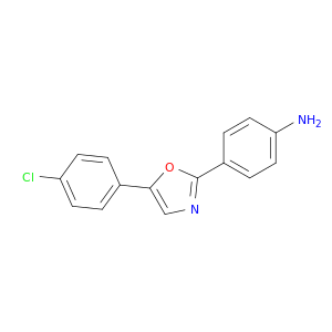 Benzenamine, 4-[5-(4-chlorophenyl)-2-oxazolyl]-