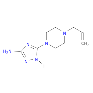 1H-1,2,4-Triazol-3-amine, 5-[4-(2-propenyl)-1-piperazinyl]-