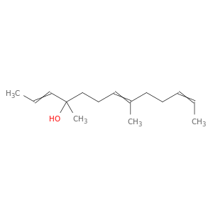 2,7,11-Tridecatrien-4-ol, 4,8-dimethyl-