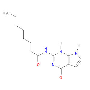 Octanamide, N-(4,7-dihydro-4-oxo-1H-pyrrolo[2,3-d]pyrimidin-2-yl)-