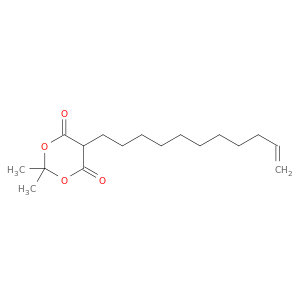 1,3-Dioxane-4,6-dione, 2,2-dimethyl-5-(10-undecenyl)-